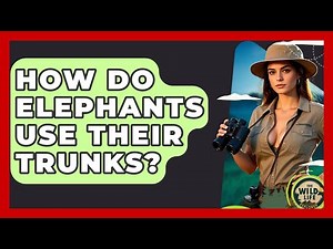 How Do Elephants Use Their Trunks? - The Wild Life Explorer