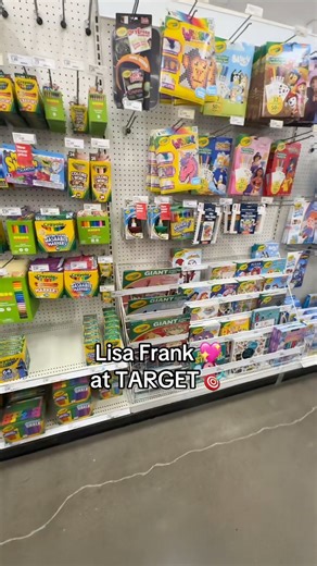 guess Bestie will color the Hello Kitty book and I will use the Lisa Frank e #lisafrank #target #motherdaughter | Jessica Reyes