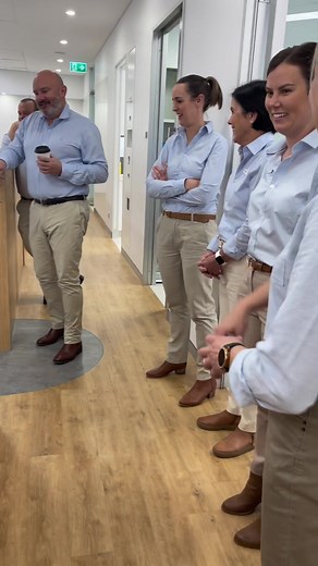 He’s only worn the same thing every day for 13 years 🤣 #surprise #prank #viral #boss #funny #orthodontist #portmacquarie #fyp #hehe