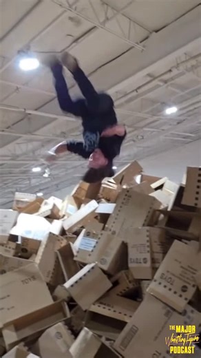 Major Wrestling Figure Podcast on Instagram: "It has become a Christmas tradition to throw his friends into a huge pile of @RingsideC boxes! Let’s see what happened to @NoSteakAllSizzle this year! Watch the full toy drive vlog at YouTube.com/@MajorWFPod. #ScratchThatFigureItch"