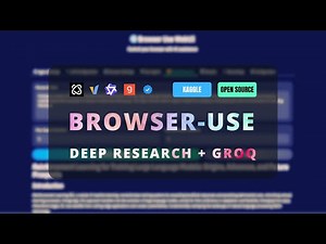 Browser-Use WebUI + Deep Research + VLLM + GROQ + Qwen: This Free AI Agent Beats OpenAI DeepResearch