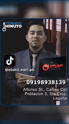 42K views · 879 reactions | Matatakam ka talaga sa sarap ng Oishii Nori!  Masarap na kikita ka pa ng malaki!  Simulan mo na magnegosyo! #oishiinori #franchising #franchise #business #entrepreneur #SupportGCI #Mindset #negosyo #rdrsolutions #bossrdr #rdrtv #rdrsocialtv #negosyo1minuto | Reymond delos Reyes | Facebook
