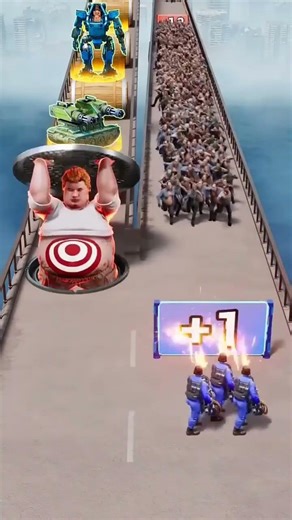 Epic Gun Run vs Zombie Army#gaming#shorts
