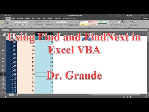 Using Find and FindNext in Excel VBA to Populate a ListBox with Addresses of Search Term