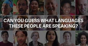 Can you guess the language being spoken?