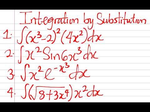 Integration: Substitution method