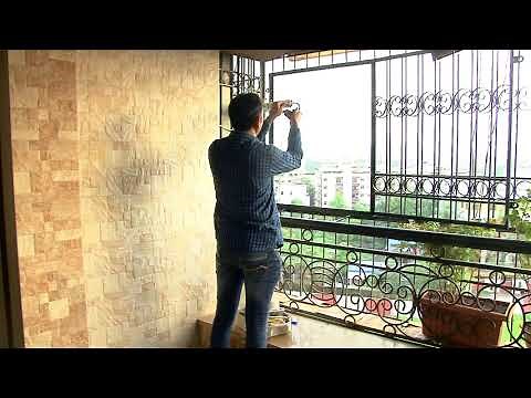 Safety grill openable window