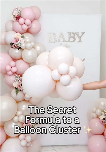 The balloon cluster formula you need 🎈 Learn how to size, layer, and balance balloons so your garland looks smooth, full, and professional. Beginner-friendly and perfect for DIY party decor. Save this for your next setup ✨ . . . #balloonGarland #balloontutorial #DIY #balloons #hacks