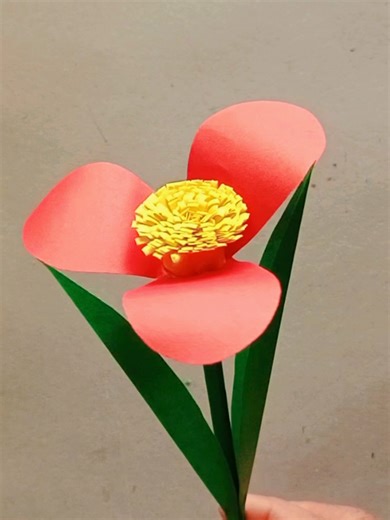 DIY Beautiful Paper Flower Craft