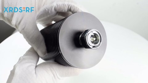XRDS -RF 100W 4.3-10 Dummy Load, 50 Ohm 4.3-10 Mini DIN Male RF Dummy Load, 100W High-Power Terminator, Low VSWR, Wide Frequency Range 0-3 GHz for Telecom, Antennas, Testing