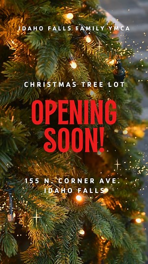 It’s almost time! The YMCA Christmas Tree Lot pops up Nov. 28 in our parking lot. Each tree sold supports youth programs that help kids grow strong in spirit, mind & body. 🎄 Mark your calendar & plan to shop for a cause! Starting Nov. 28th the tree lot will be open Monday – Saturday 8 AM – 8 PM and Sundays 10 AM – 4 PM Don't need a tree? You can donate one to a family in need! The Idaho Falls Family YMCA 155 N. Corner Ave. Idaho Falls 208-253-0600 #ChristmasAtTheY #ShopLocal #IdahoFallsYMCA #Co