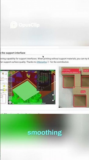 Bambu Studio Ironing Smooth Support Surfaces!