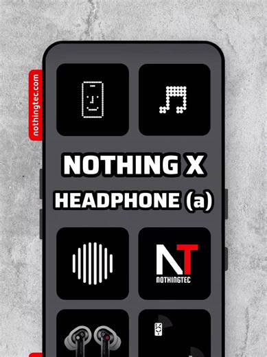 Opciones de Personalización de Nothing Headphone (a)