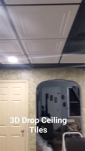 Amazon Drop 3D Drop Ceiling Tiles #art #house #ideas