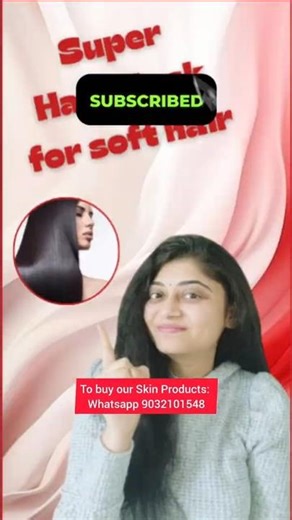 Natural Hair Mask for Silky, Soft & Shiny Hair | Flaxseed + Methi Hair | Hair Remedy