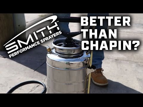 Smith S103E Industrial and Contractor Stainless Steel Concrete Compression Sprayer Overview