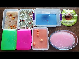Slime Mixing Satisfying Big Smoothie ASMR