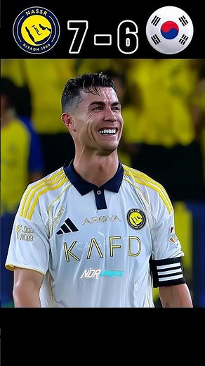 Al Nassr vs South Korea Match Imaginary 🔥🐐