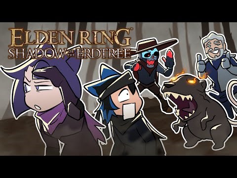 4 TARNISHED EXPLORE THE ABYSS... (PART 3 - Elden Ring Seamless Coop w/ woops & friends!)