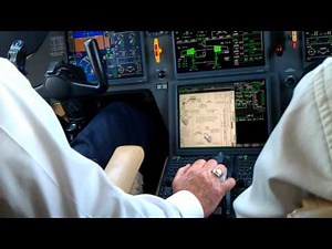 Falcon 2000 EX EASy Aspen departure cockpit view