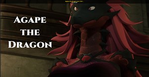 Agape the Dragon over Claire Noir Mod for Resident Evil 2 (2019) | RE2 Mods