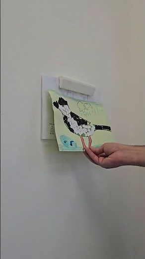 Gravity Paper Holder #3DPrinting #DIY #WorkspaceHacks #MinimalistDesign #PrintLife