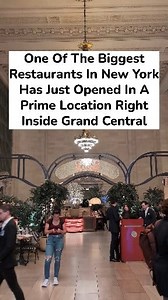 One Of The Most Massive French Restaurants Has Just Opened Right Inside Grand Central Station. This Stunning New Restaurant Is Almost 16,000 Square Feet With 400 Seats, And Bars That Will Stay Open Until 2am. Classic French Fare That's Turned Up A Notch Like Steak Frites, Escargot, And Of Course Creme Brulee. A Really Good Addition To Grand Central. 📍Grand Brasserie - 89 E 42nd St Vanderbilt Hall, New York, NY 10017 | JonathanChoi1