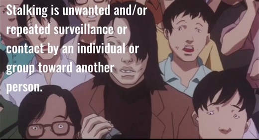 As a stalking victim i am SO GLAD that we are dinally raising awarness about this Sources: wikipedia, gitnux #stalking #stalkingawarness #awarnessvideo #perfectblue
