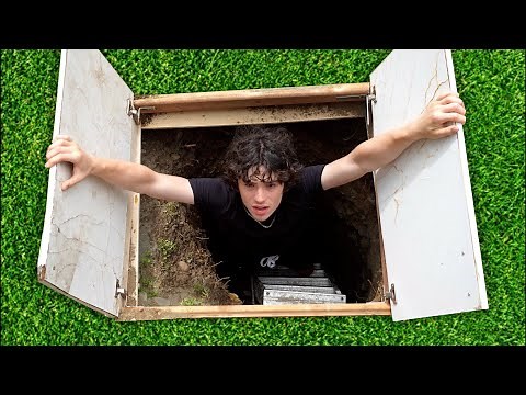 BUILD A BUNKER IN MY GARDEN (and sleep in it)