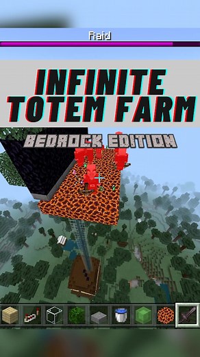 Minecraft Bedrock Totem Emerald Raid Farm Tutorial