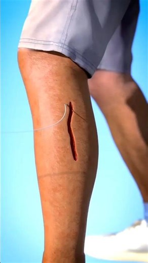 You won’t believe how stitches actually heal a deep cut 🤯