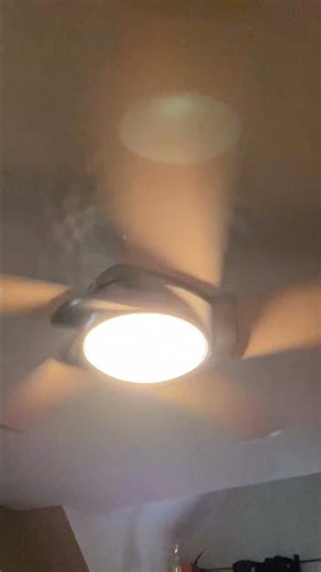 Startup of a Casablanca Stealth Ceiling Fan