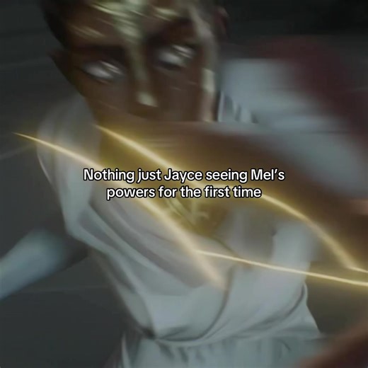 “I just got a stupid hammer”😭 he immediately lowered his weapon cause he thought she had it then quickly shot Viktor the second she was in trouble OH MY BABIES #arcane #jaycearcane #melarcane #meljay