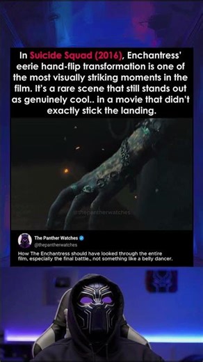 This Creepy Hand Flip Is The Only Iconic Moment | Suicide Squad (2016)