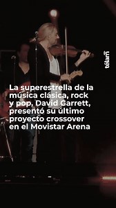 3.8K views · 157 reactions |  El violinista alemán David Garrett se presentó en el Movistar Arena | Télam Agencia Nacional de Noticias | Facebook