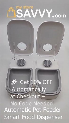 Automatic Pet Feeder Smart Food Dispenser For Cats Dogs Timer Stainless Steel Bowl Auto Dog Cat Pet