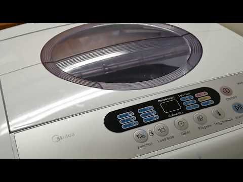 Part two Midea Mae50 washer. How to remove, clean lint from pump. Machine won't drain