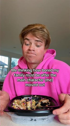 My poor family must be so bored