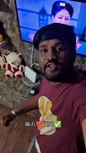 660K views · 15K reactions | Wi-FI❌ WIFE✅ . . #HusbandWifeFight #HusbandWifeComedy #FunnyCoupleFight #MarriedLifeComedy #CoupleComedy #FamilyComedy #RelatableCouple #DailyLifeComedy #ComedyReels #FunnyReels #IndianCouple #KannadaComedy #CoupleFightComedy . Husband Wife Funny Fight  | Daily Couple Comedy Typical Husband Wife Fight 藍 | Funny Family Drama When Husband & Wife Fight Over Small Things  Married Life Be Like  | Husband Wife Comedy Fight | Tanushree M D | Facebook