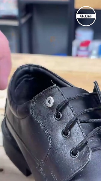 Easy Shoe Eyelet Repair Hack for Broken Shoes