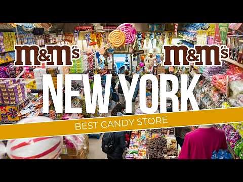 Inside the BEST CANDY STORE in New York City