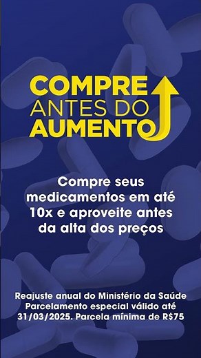 Passe na Venancio e aproveite os melhores preços e parcelamento especial antes do reajuste!