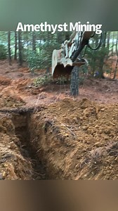1.2M views · 33K reactions | Found a super nice amethyst crystal while trenching next to a field in South Carolina! | The Crystal Collector | Facebook
