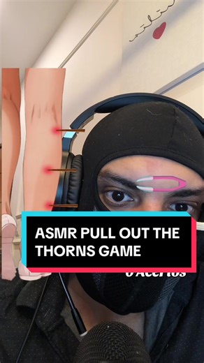 asmr pull out the thorns #asmr #asmrsounds #foryou #asmrvideo #asmrtriggers