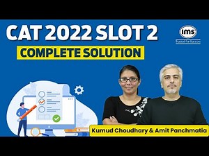 CAT 2022 Slot 2 Solved (All Sections) Video Lecture | CAT Mock Test Series 2025