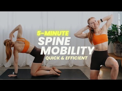 5 Min. Spinal Mobility Flow — Gently Release Tension | DAY13 #OER BASE