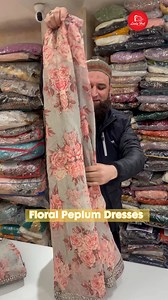 57K views · 2.3K reactions | Get these Beautiful Floral Peplum Dresses  Visit our showroom  : Main Chowk Alamgari Bazar Srinagar Kashmir | Lady Hut | Facebook