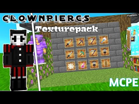 Minecraft ClownPierce Texturepack For Minecraft Pocket Edition 1.19 | @ClownPierce Texture pack MCPE