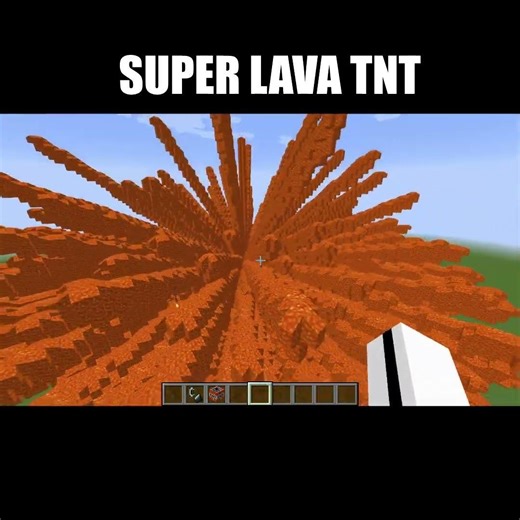 lava tnt #minecraft #trend