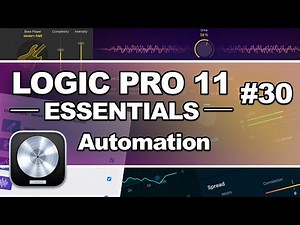 Logic Pro 11 - #30 Automation (Track & Region Automation)